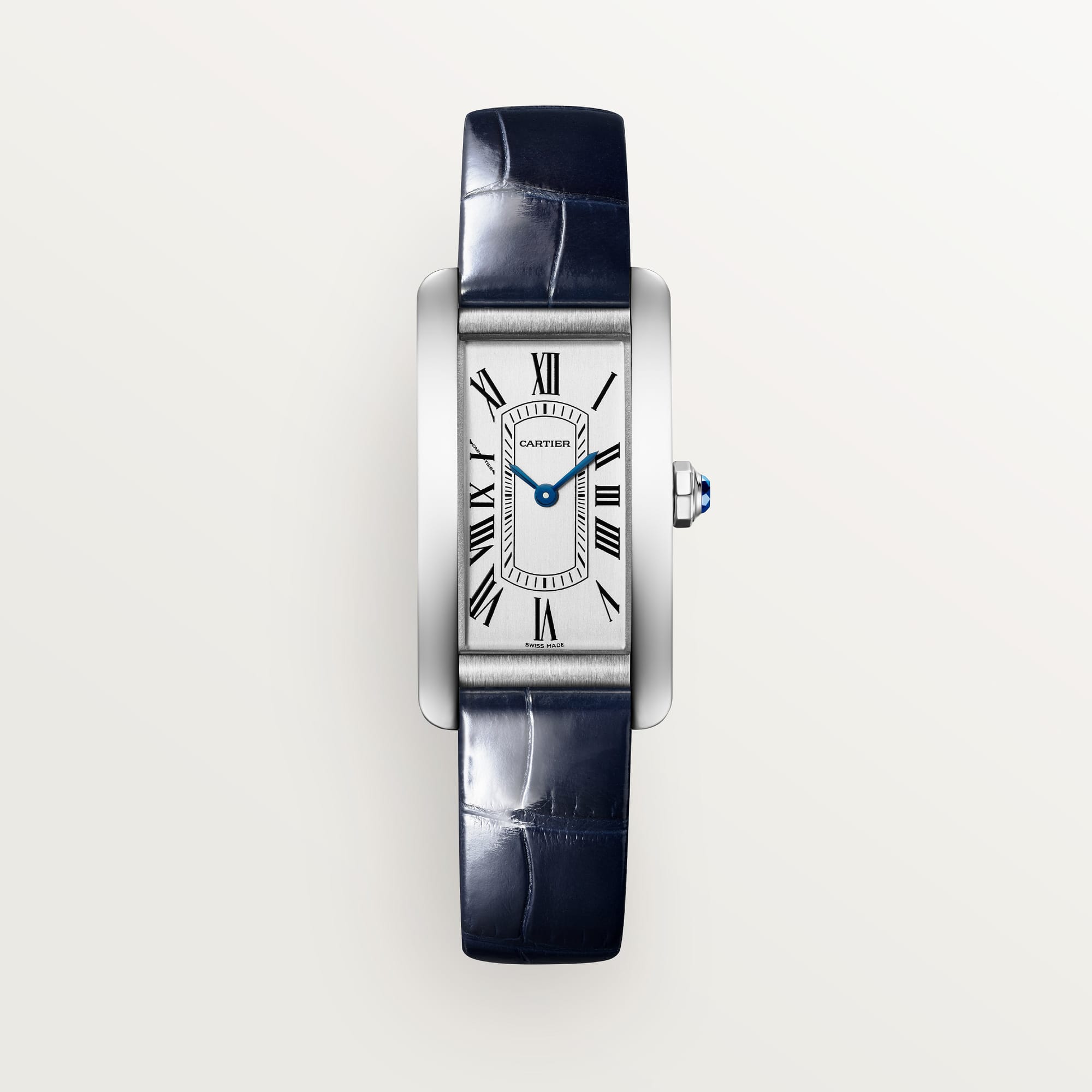 fake cartier watch Tank Americaine small model quartz movement(1:1 replica)