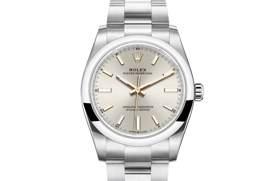 ROLEX Oyster Perpetual 34 – M124200-0001(1:1 replica)