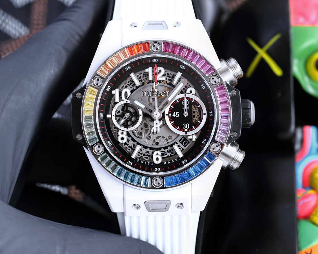 Big Bang Unico Titanium Rainbow 42mm(1:1 replica)