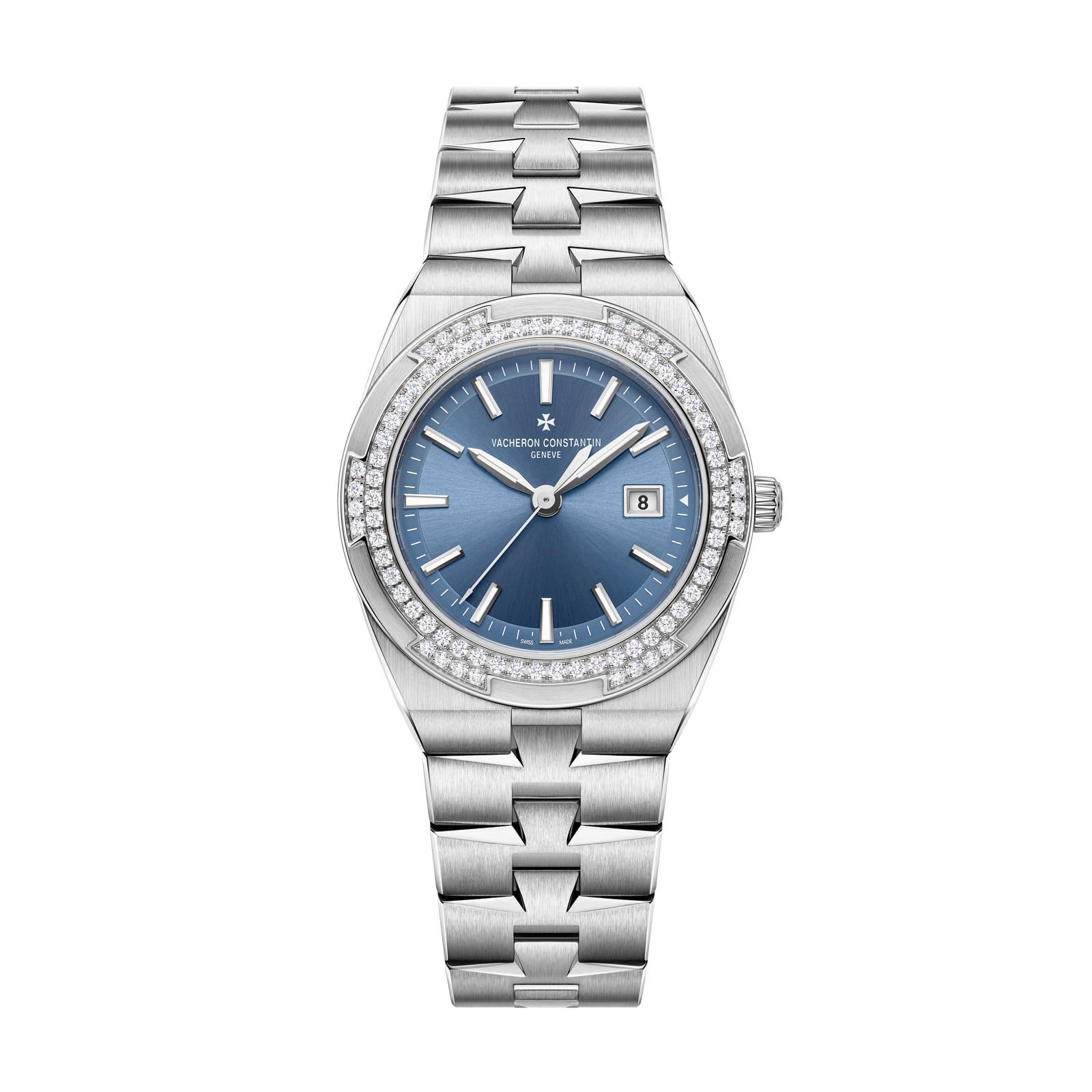Replica Watches Fake Vacheron Constantin Overseas quartz 33 MM STEEL(1:1 replica)