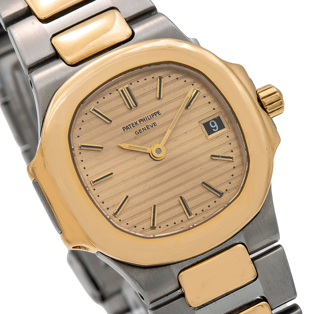 Patek Philippe Nautilus 4700 24MM Champagne Dial With Two Tone Bracelet(1:1 replica)