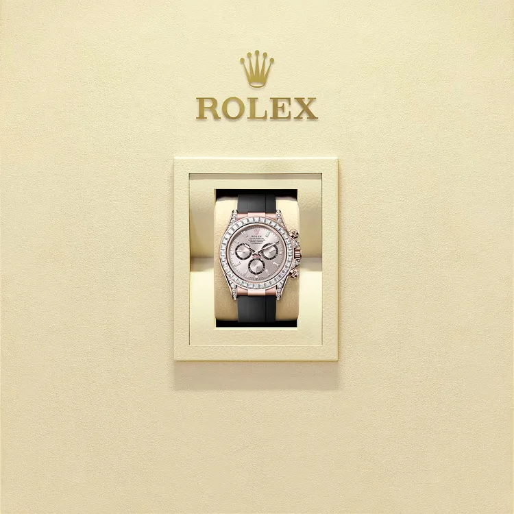 Rolex Cosmograph Daytona Oyster, 40 mm, Everose gold and diamondsReference 126535TBR(1:1 replica)