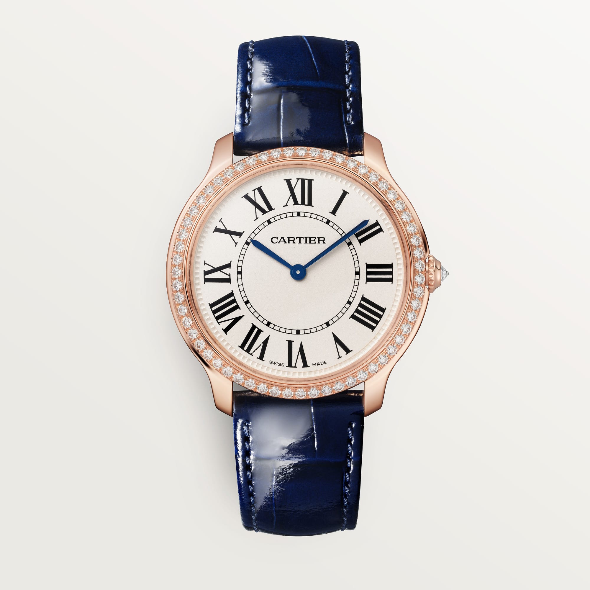 Ronde Louis fake cartier watch 36 mm quartz movement(1:1 replica)