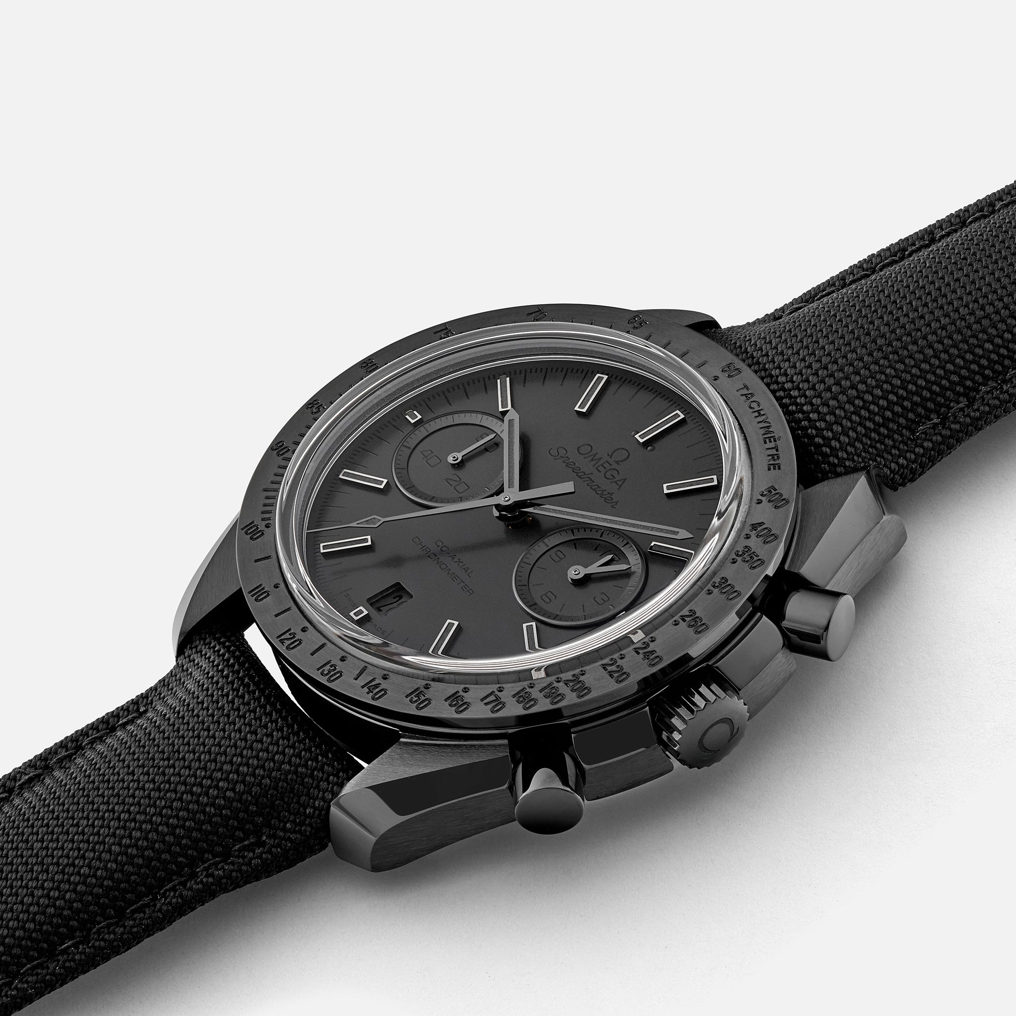 Speedmaster Moonwatch Co-Axial Chronograph 44.25mm 'Dark Side Of The Moon' Black Black(1:1 replica)