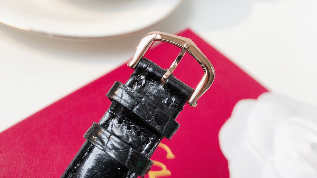 Santos Demoisell Santos Collection - Stainless Steel Mini Black(1:1 replica)