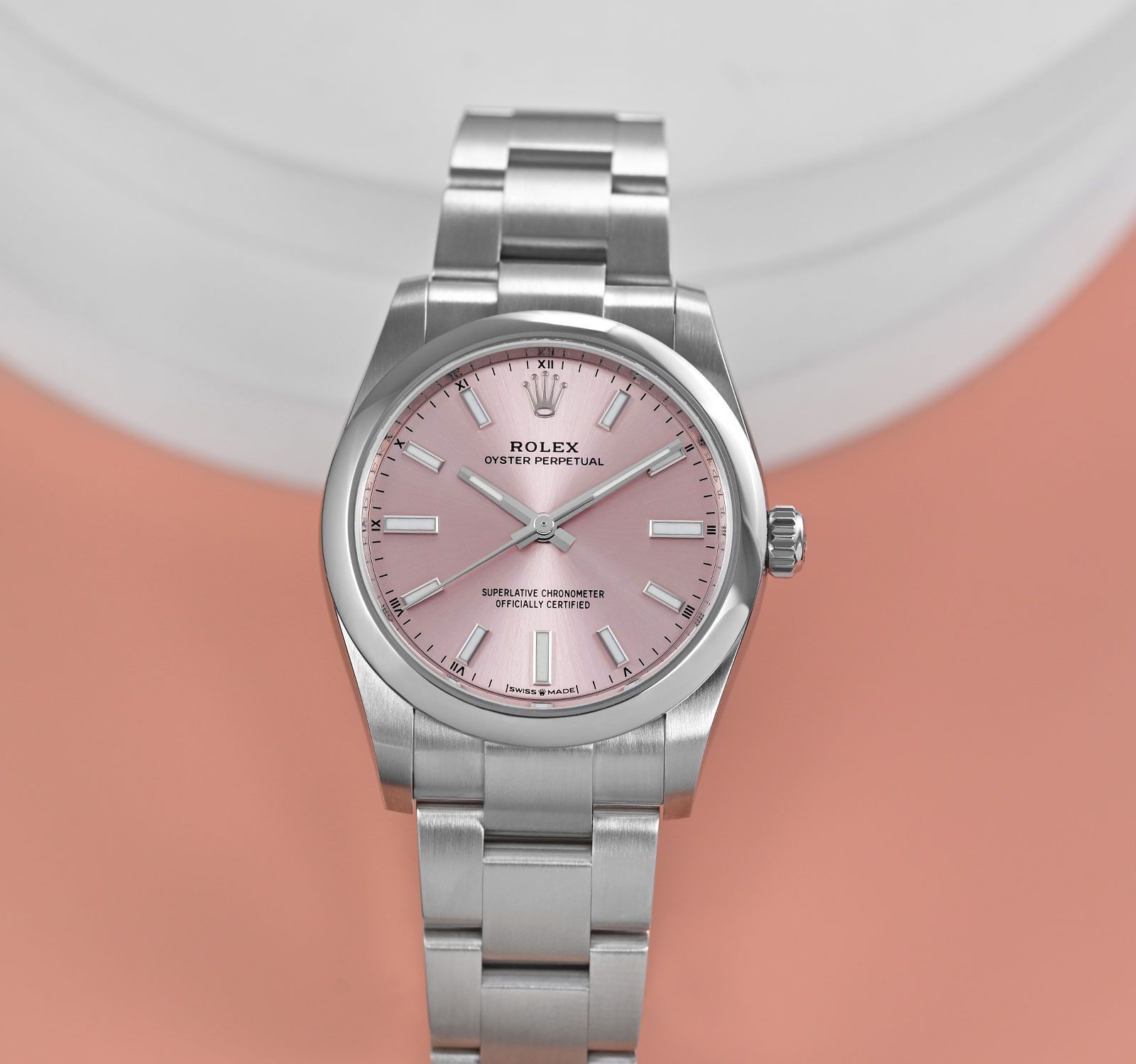 ROLEX Oyster Perpetual 34 – M124200-0004(1:1 replica)
