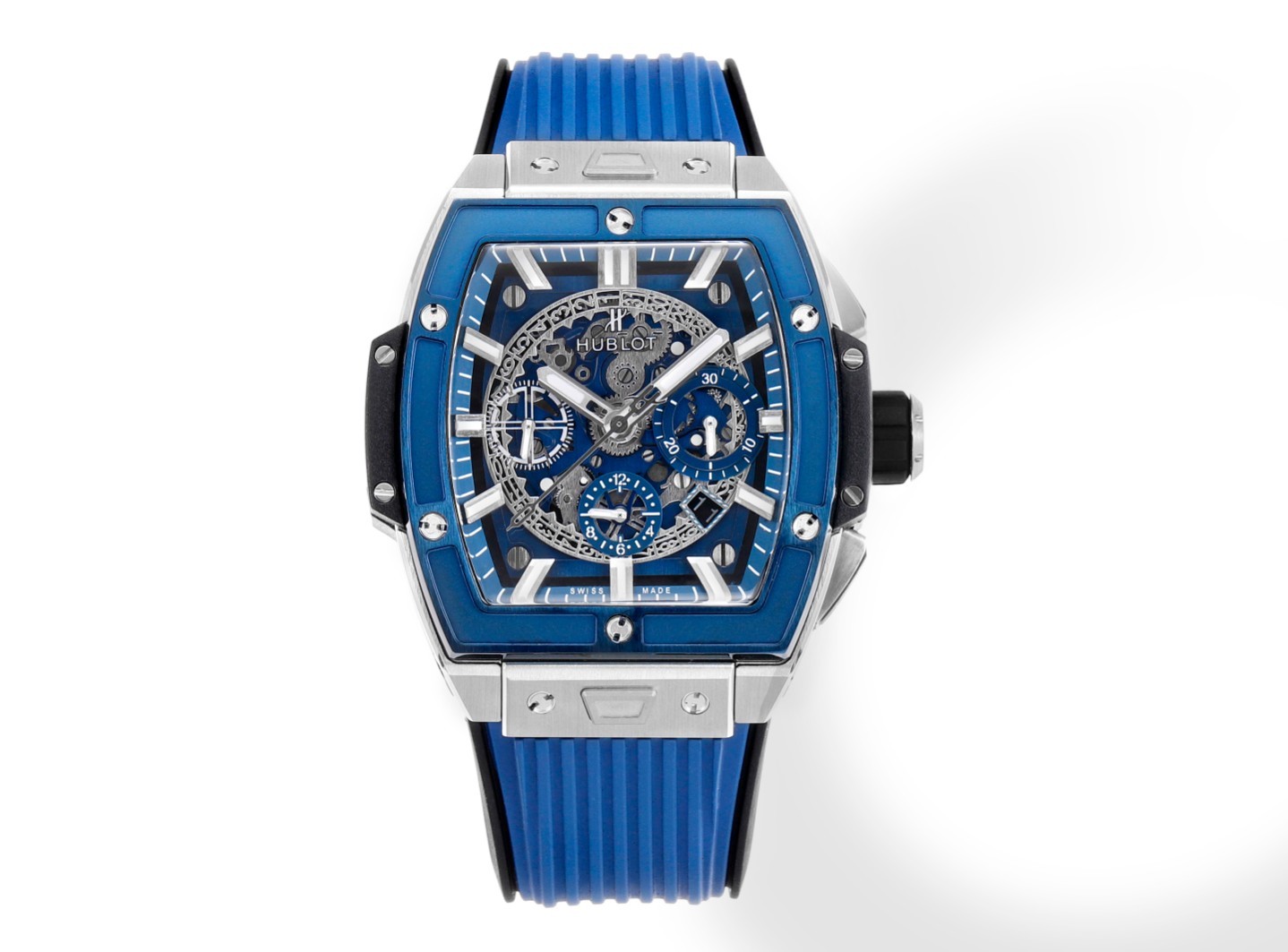 Hublot Spirit of Big Bang Textured Rubber Strap(1:1 replica)