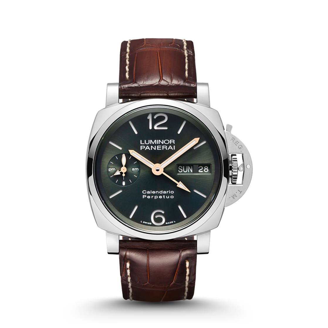 Replica Watches Panerai Luminor Perpetual Calendar Platinumtech 44mm PAM00715(1:1 replica)