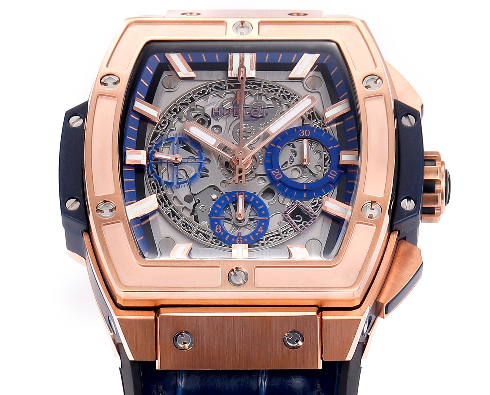 Hublot SPIRIT OF BIG BANG Chronograph, 45 mm Textured rubber strap(1:1 replica)