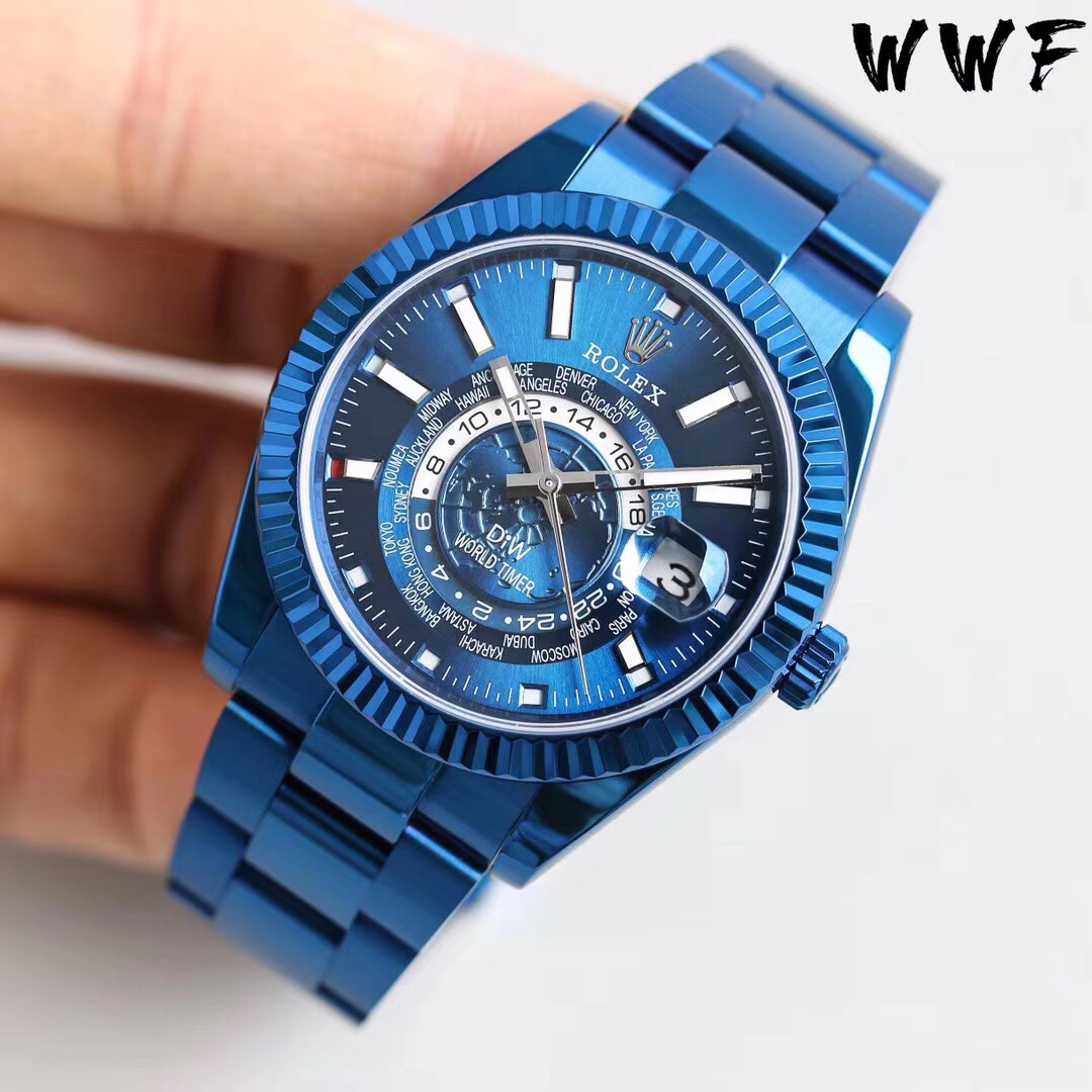 Rolex Skywalker ROLEX Series - DIW Modified - 40MM - Dark Blue(1:1 replica)