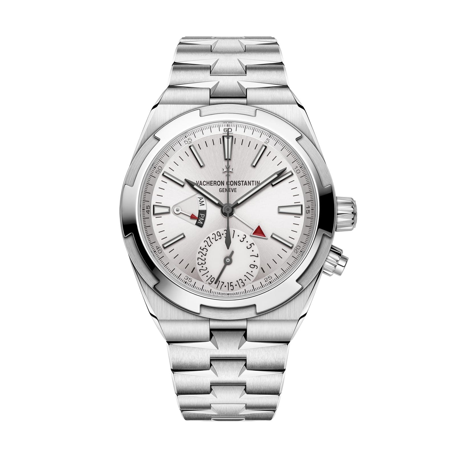 Replica Watches Fake Vacheron Constantin Overseas dual time 41 MM STEEL(1:1 replica)