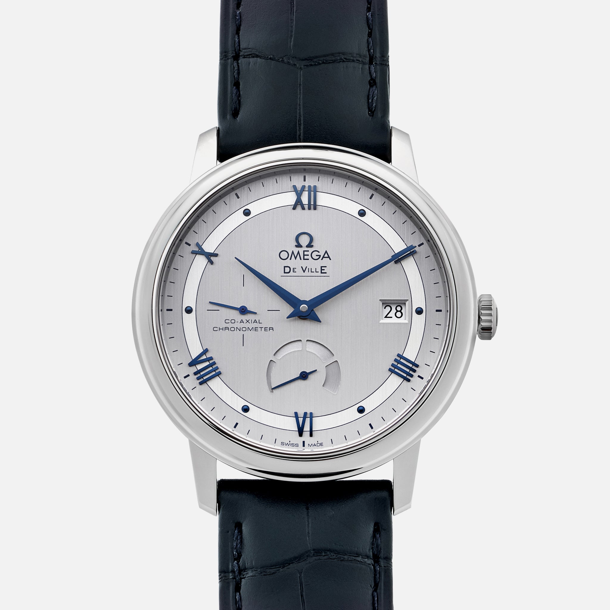 De Ville Prestige Co-Axial Power Reserve 39.5mm On Strap(1:1 replica)