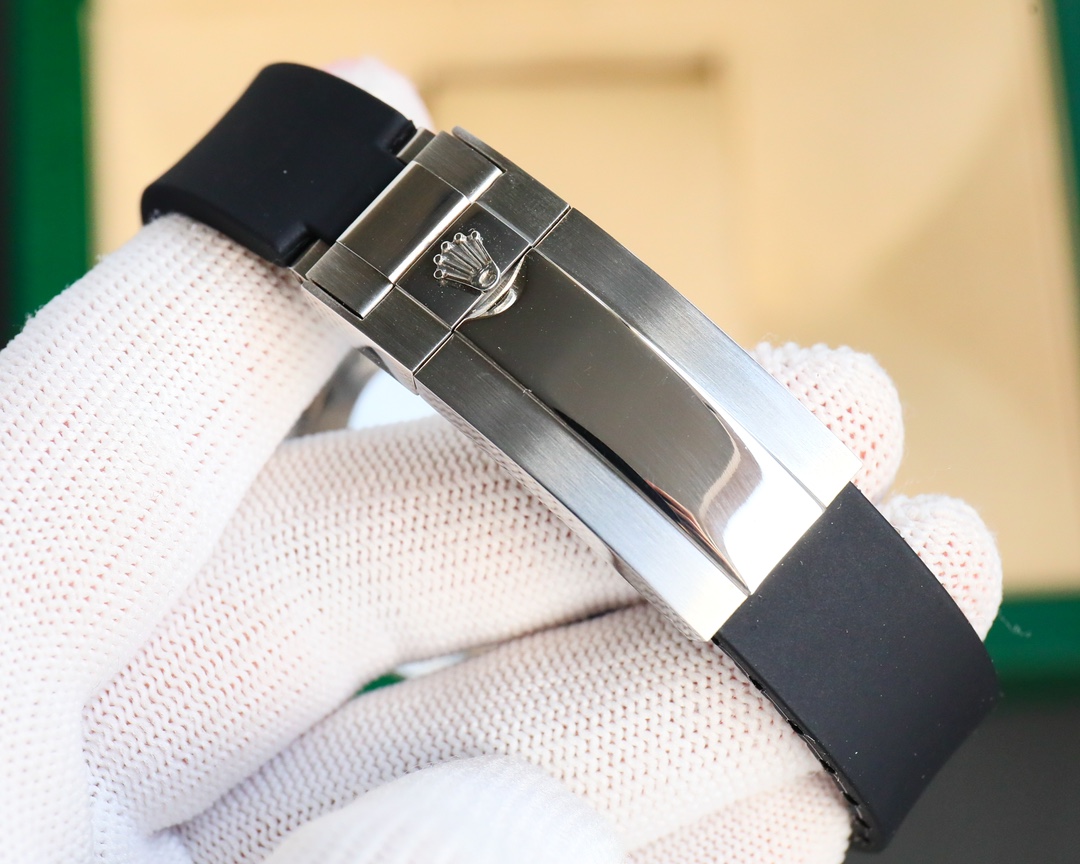 Rolex Logbook Full Luxury-Roman Diamond Dial-18k Nano-Technology 41MM-White(1:1 replica)