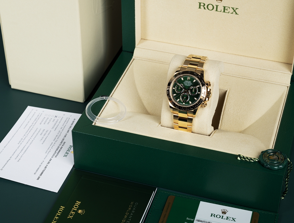 Rolex Cosmograph Daytona 40 mm 18 ct yellow gold Ref# 116508-0013(1:1 replica)