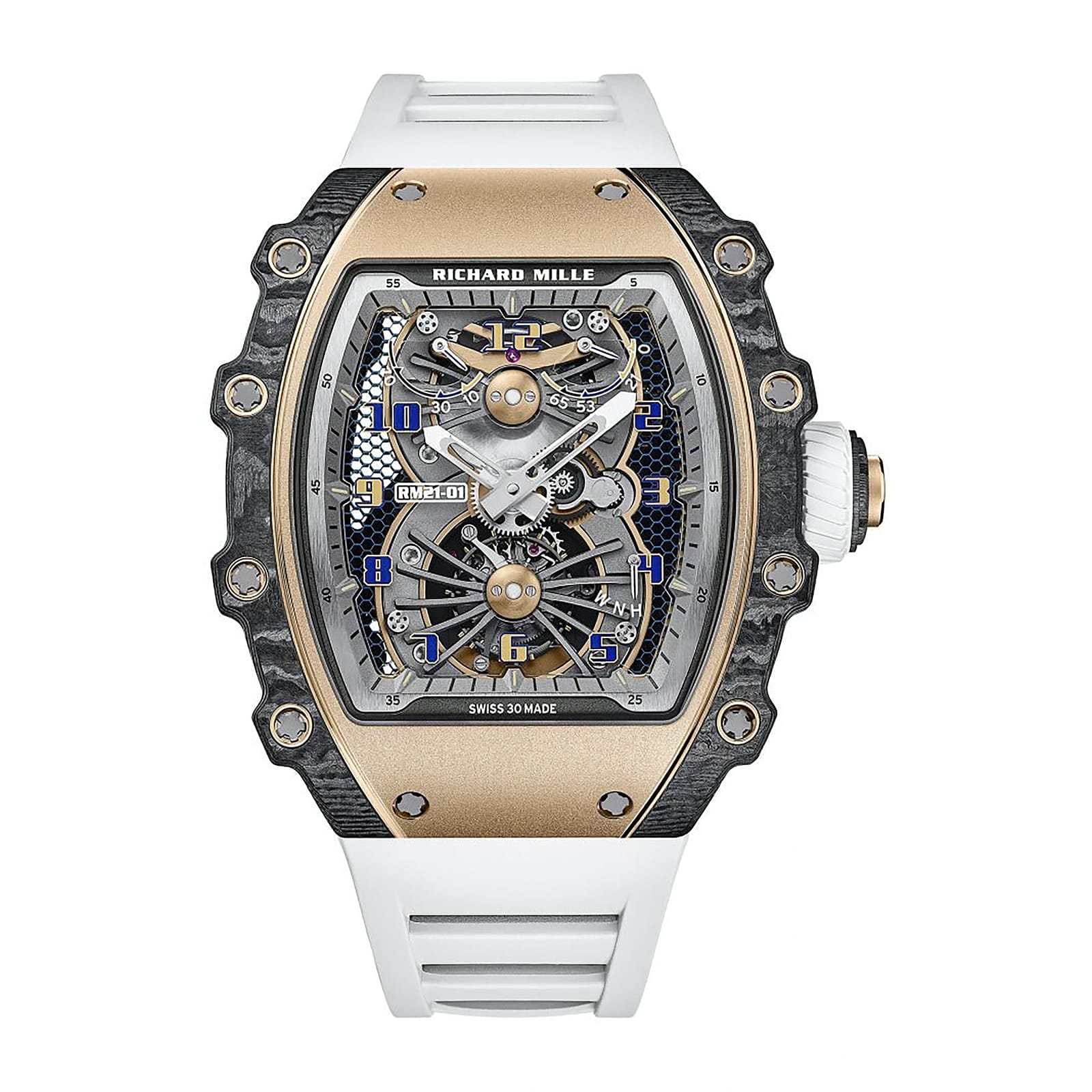 Fake Richard Mille Replica Watch RM 21-01 Tourbillon Aerodyne Limited Edition RMF(1:1 replica)