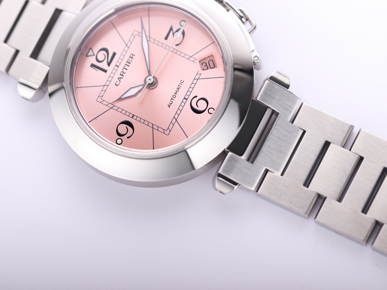 Cartier Pasha W31074M7 Ladies Automatic - Pink(1:1 replica)