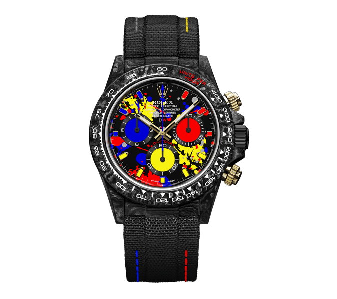 ROLEX Diw Daytona motley 3d series 40mm oyster black(1:1 replica)