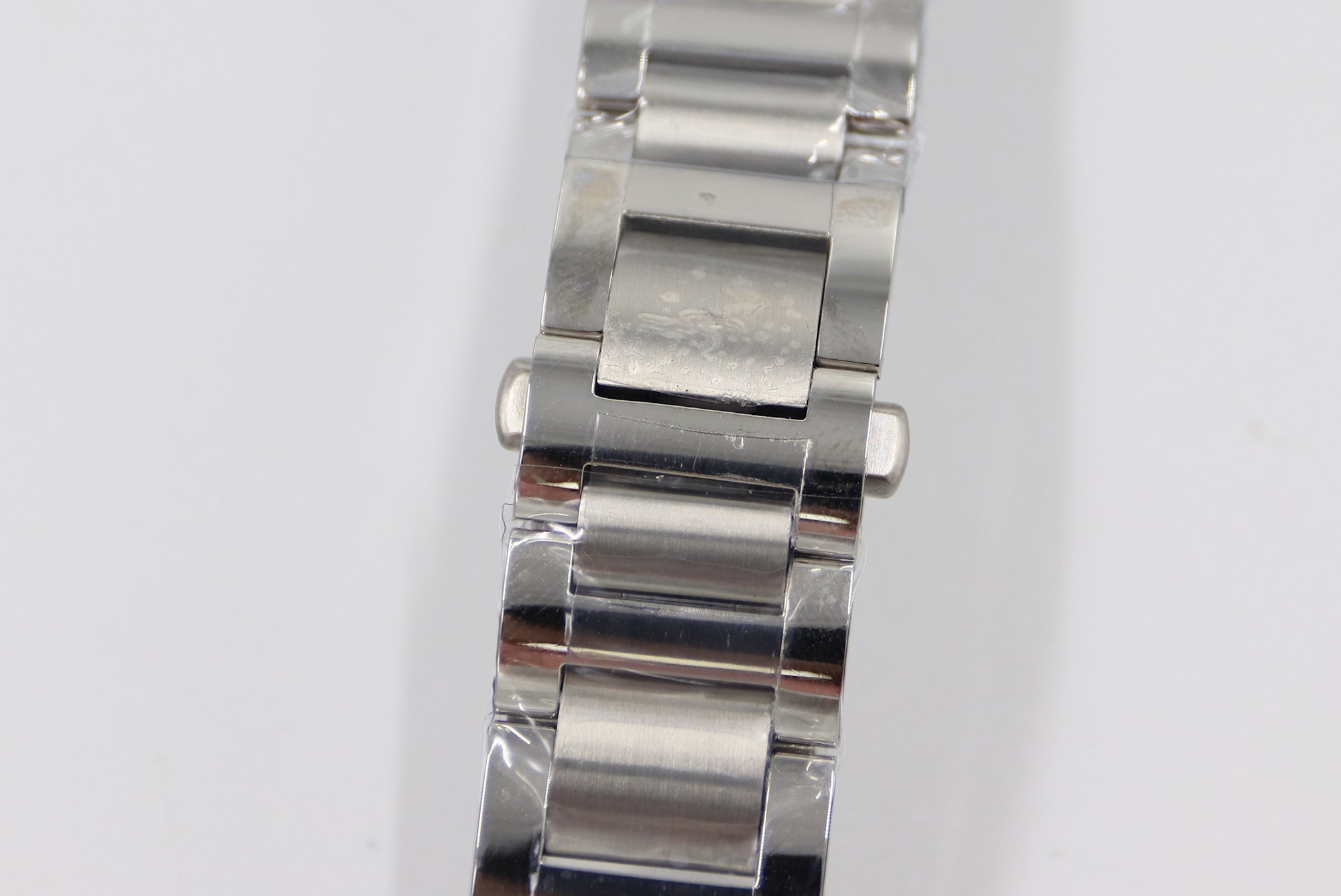 Cartier Blue Balloon Square Diamonds Full Sky Watch-White-Steel Strap-42mm(1:1 replica)