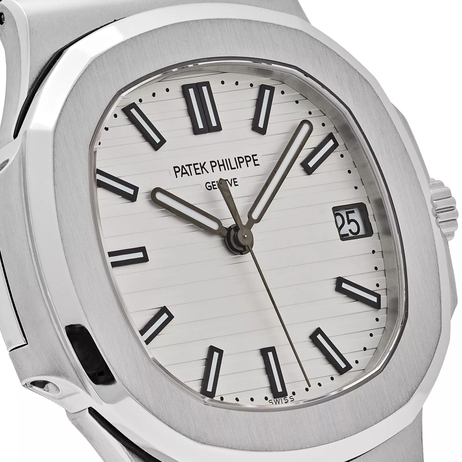 Patek Philippe Nautilus Gold White Dial Mens Watch 5711/1A-011(1:1 replica)