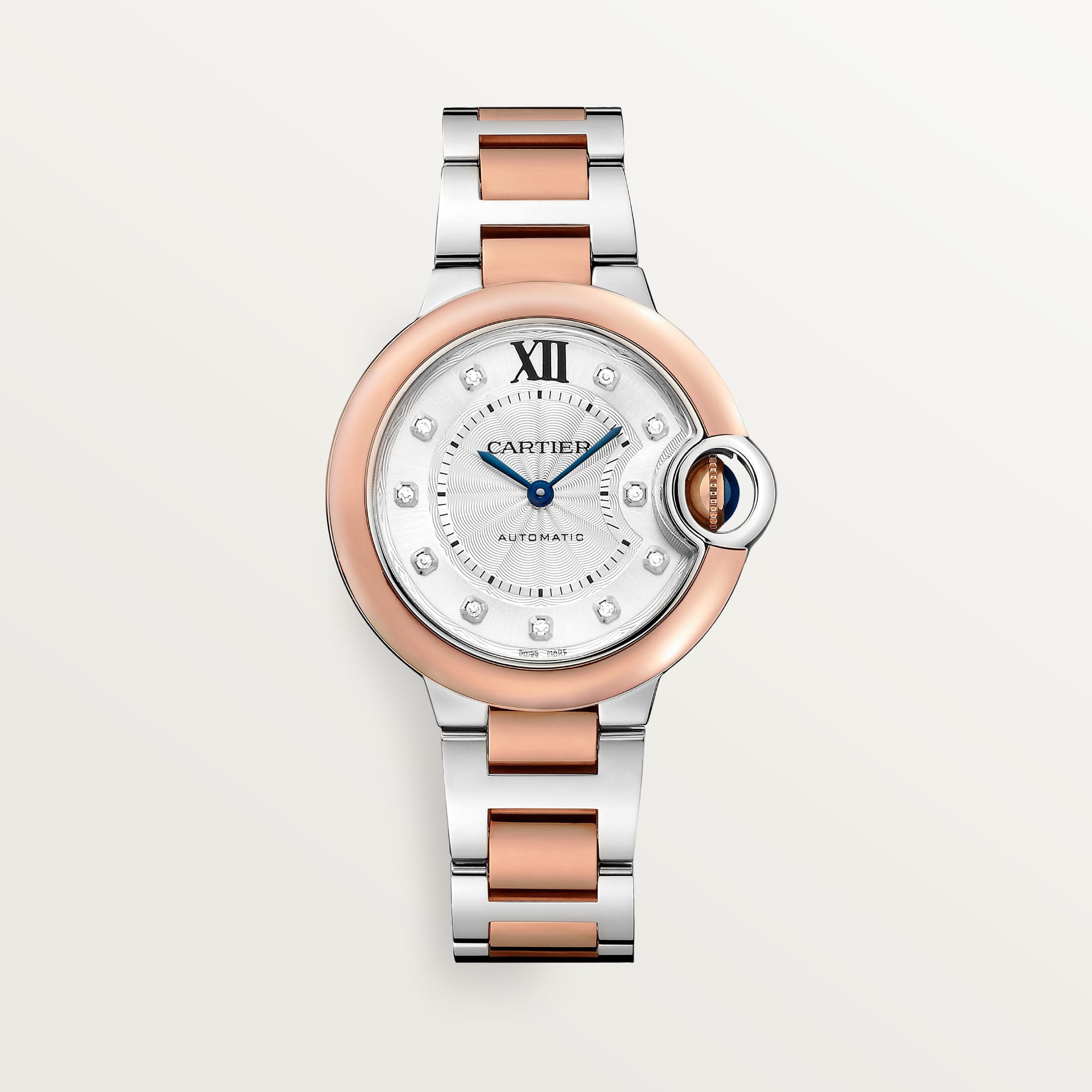 Ballon Bleu de fake cartier watch 33 mm mechanical movement with automatic winding(1:1 replica)