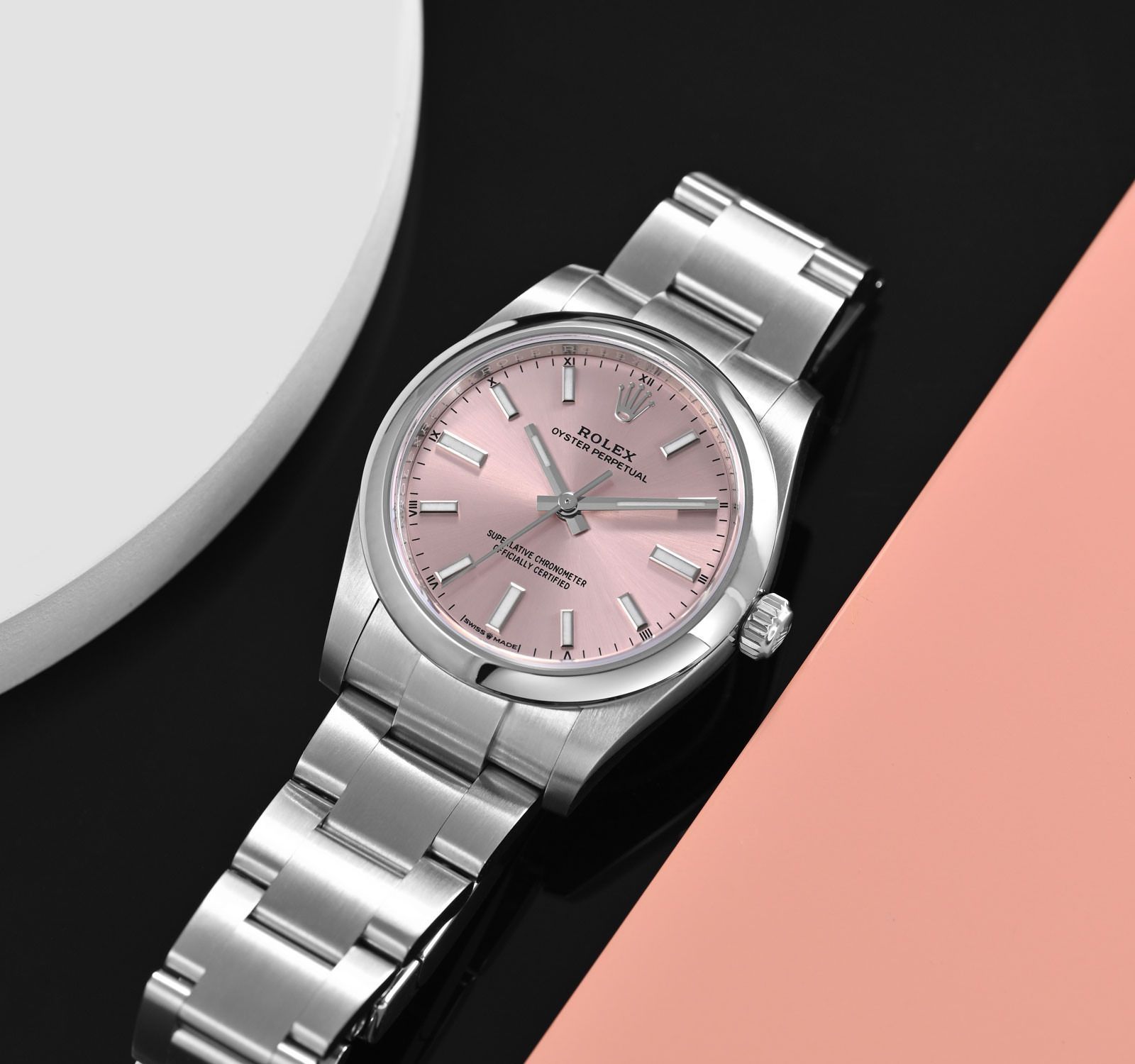 ROLEX Oyster Perpetual 34 – M124200-0004(1:1 replica)