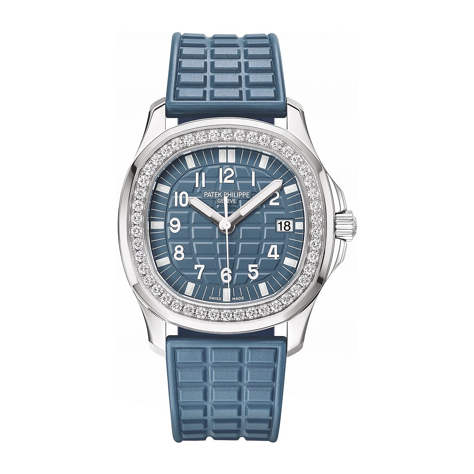 Fake PATEK PHILIPPE Replica Watch AQUANAUT LUCE “MISTY BLUE”(1:1 replica)