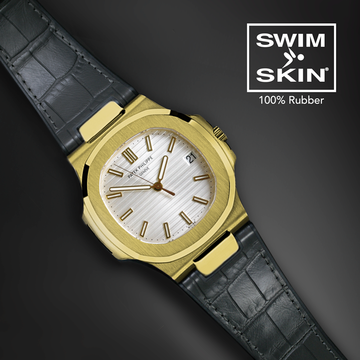 Patek Philippe - Rubber B strap for Nautilus 5711 WG / RG / YG - SwimSkin(1:1 replica)