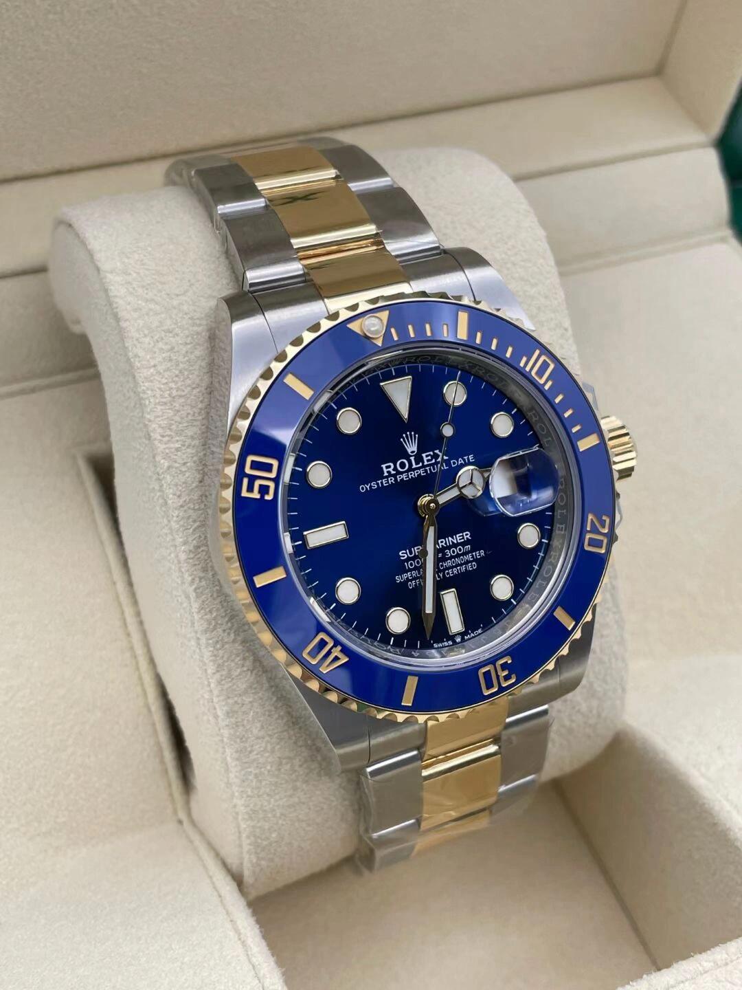 Rolex Submariner M126613LB-0002 Blue Gold 41MM(1:1 replica)