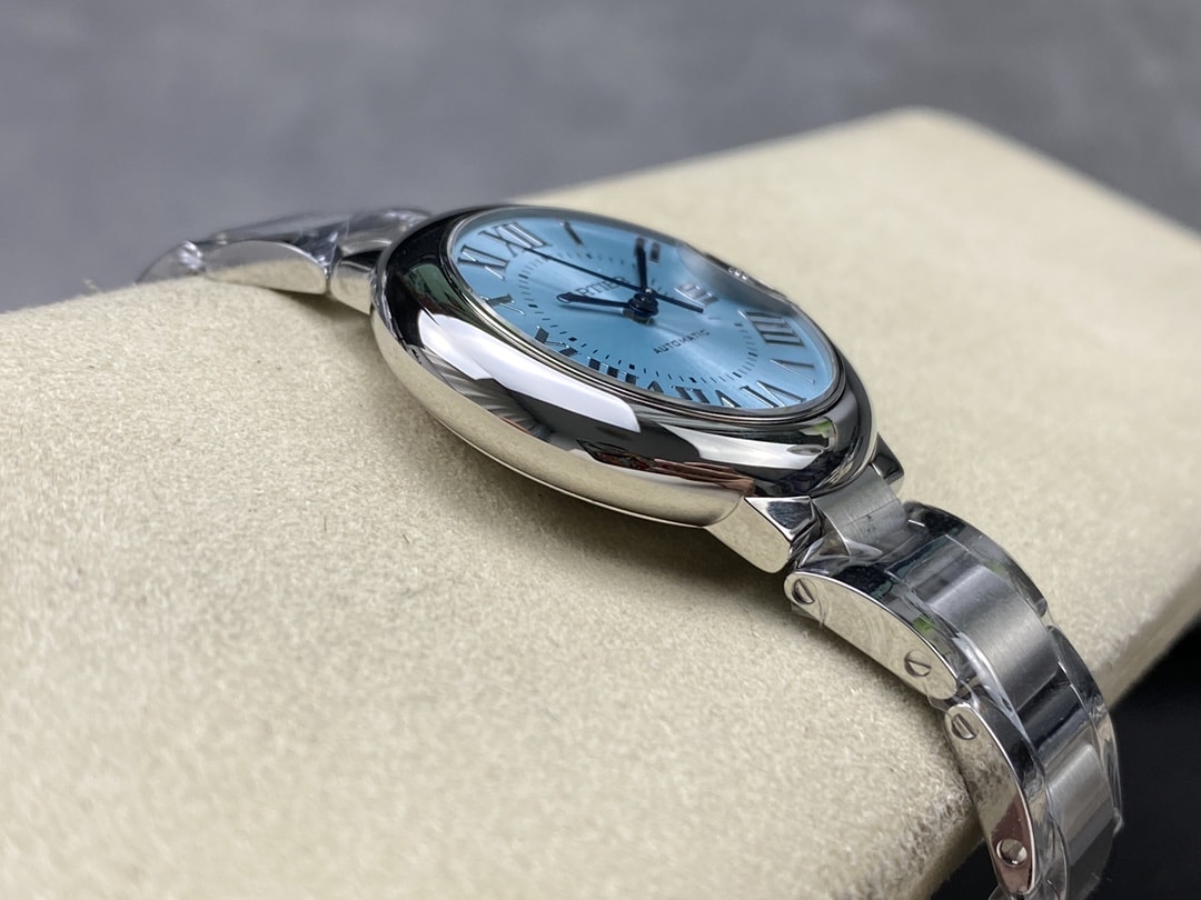 Ballon Bleu de fake cartier watch 33 mm mechanical movement with automatic winding-3KF(1:1 replica)