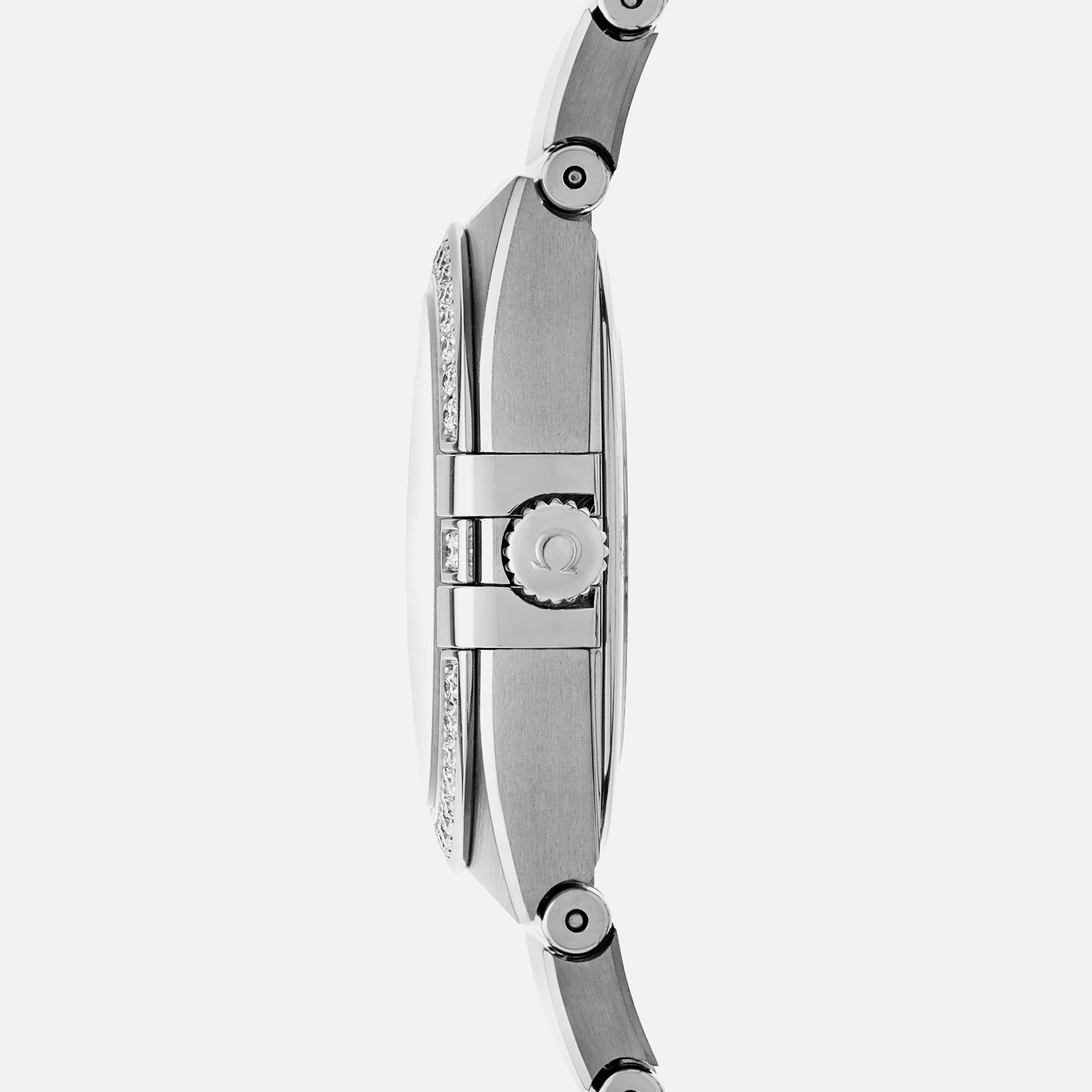Constellation Quartz 28mm Stainless Steel With Diamonds(1:1 replica)