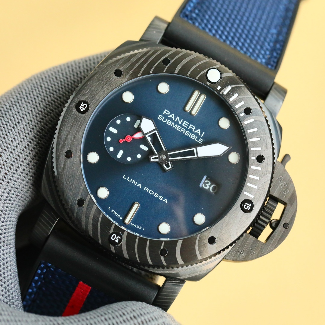 Panerai Submersible Luna Rossa Carbotech™ watch PAM01563(1:1 replica)