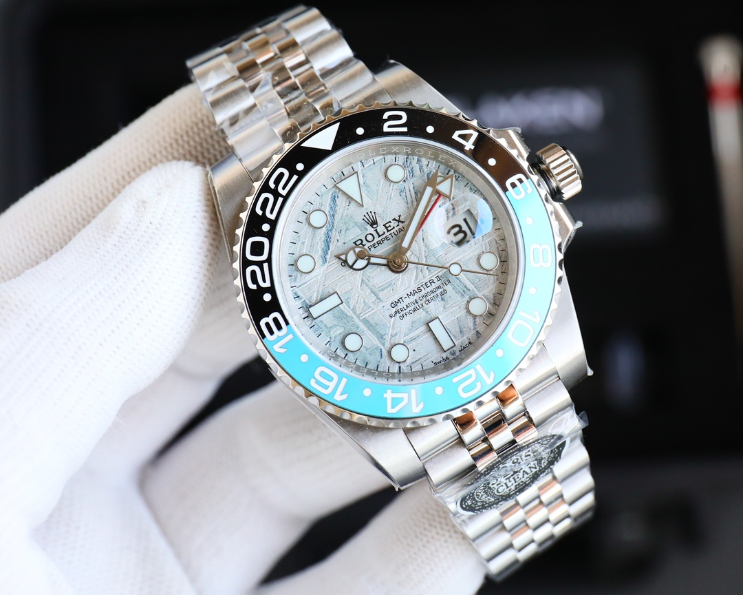 Rolex GMT Masterll Greenwich Materoite Semi Swiss ETA Automatic Watch(1:1 replica)