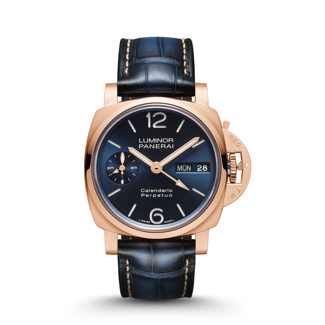 Replica Watches Panerai Luminor Perpetual Calendar Goldtech 44mm PAM00742(1:1 replica)