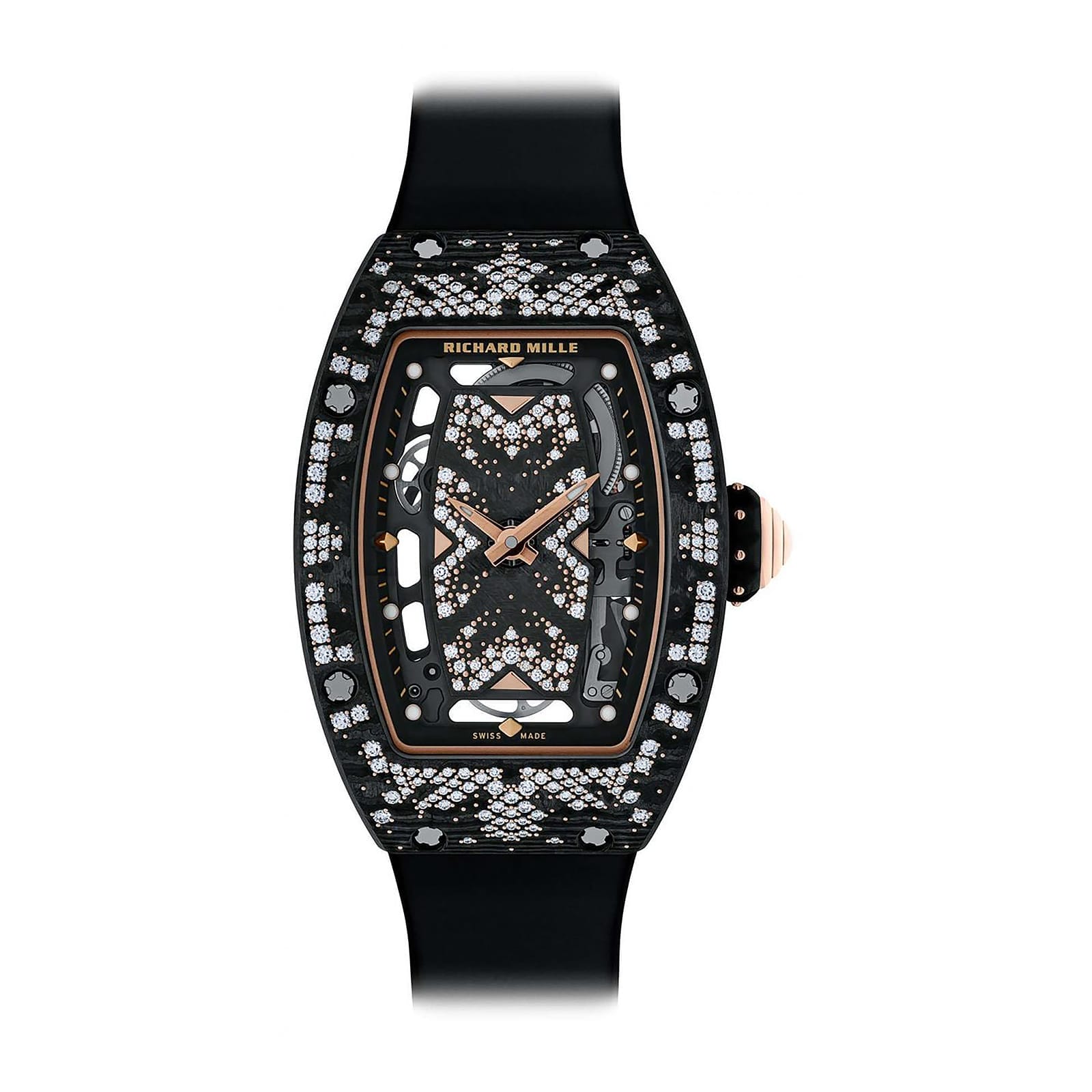 Fake Richard Mille Replica Watch RM 07-01 Automatic Winding Intergalactic Bright Night(1:1 replica)
