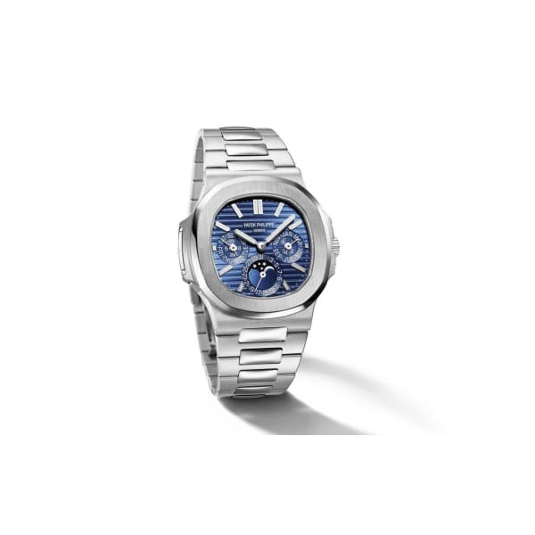 Patek Philippe Nautilus White Gold 5740-1G-001 with Blue Sunburst dial(1:1 replica)