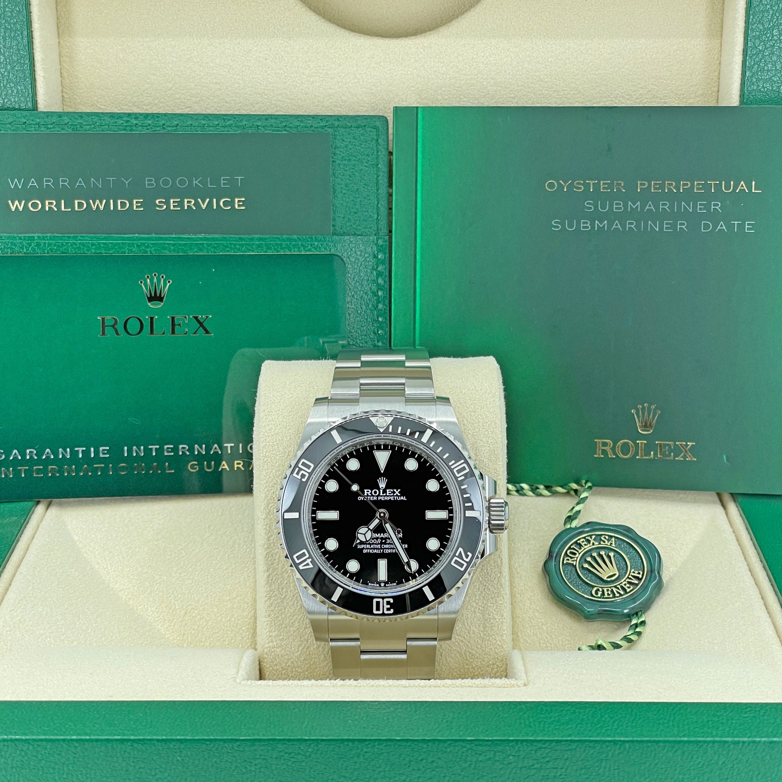 Rolex Submariner 41 mm Oystersteel Ref# 124060-0001(1:1 replica)