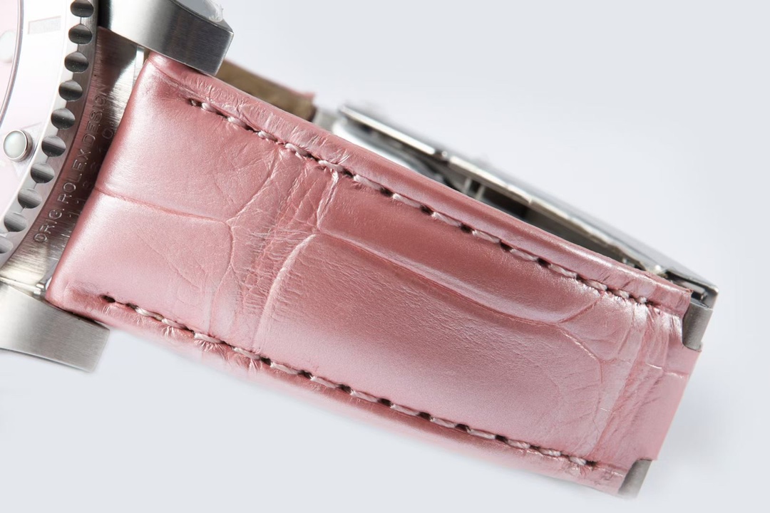 Rolex Submariner - Women's Pink - 40MM - Leather(1:1 replica)