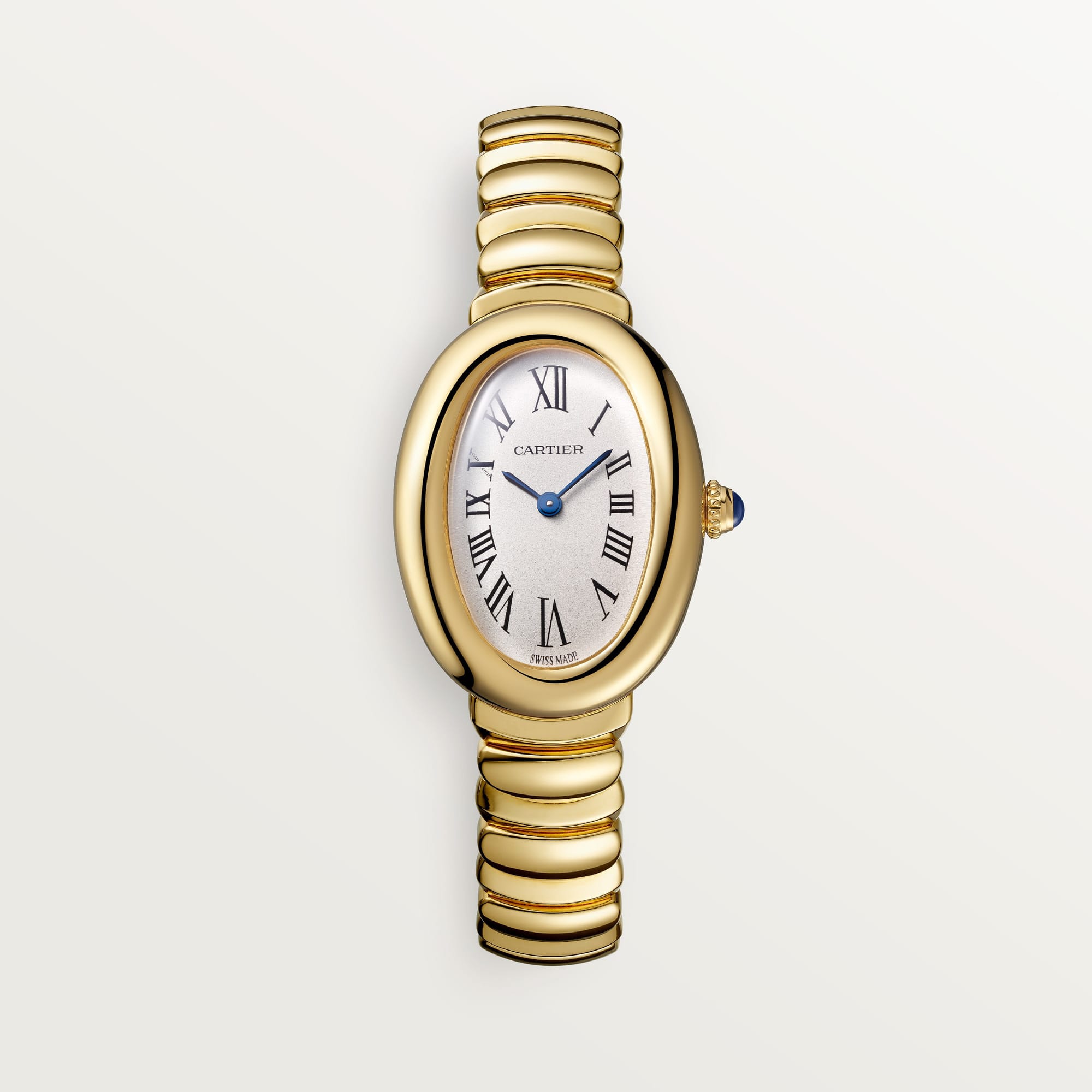 Baignoire de fake cartier watch small model quartz movement(1:1 replica)