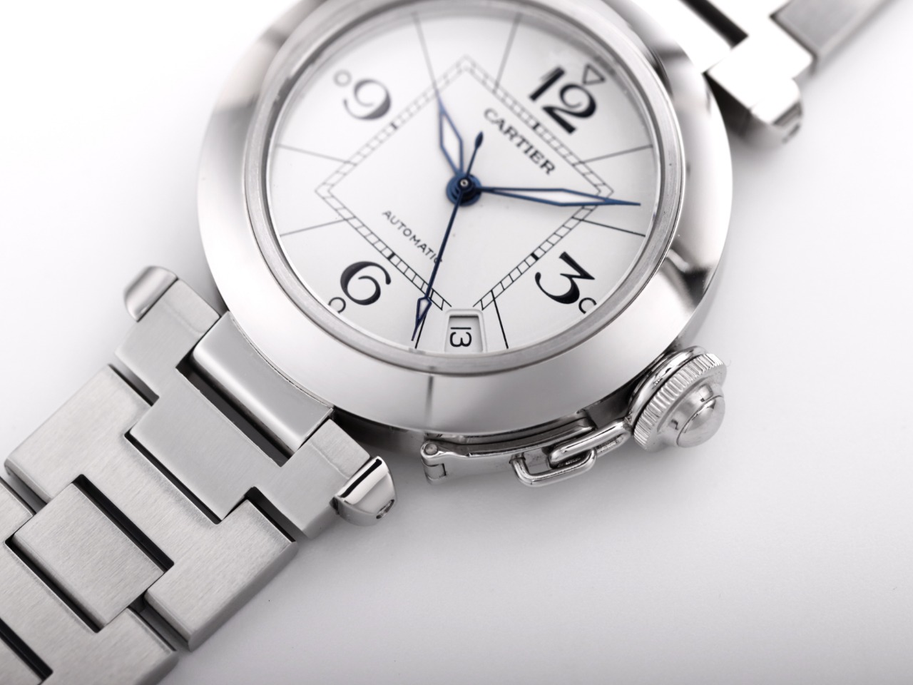 Cartier Pasha W31074M7 Ladies Automatic - White(1:1 replica)