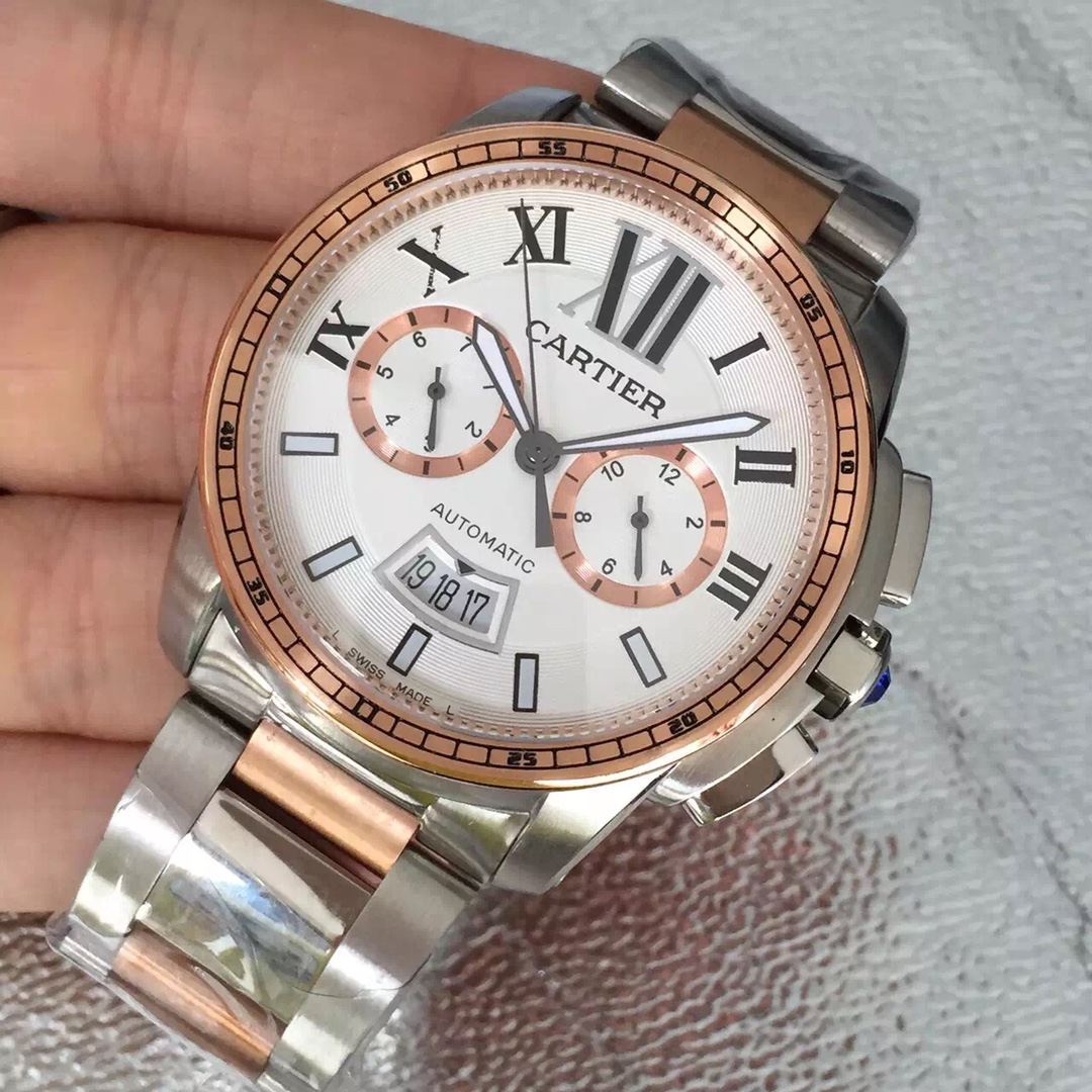 Cartier Calibre Chronograph Men's Watch(1:1 replica)
