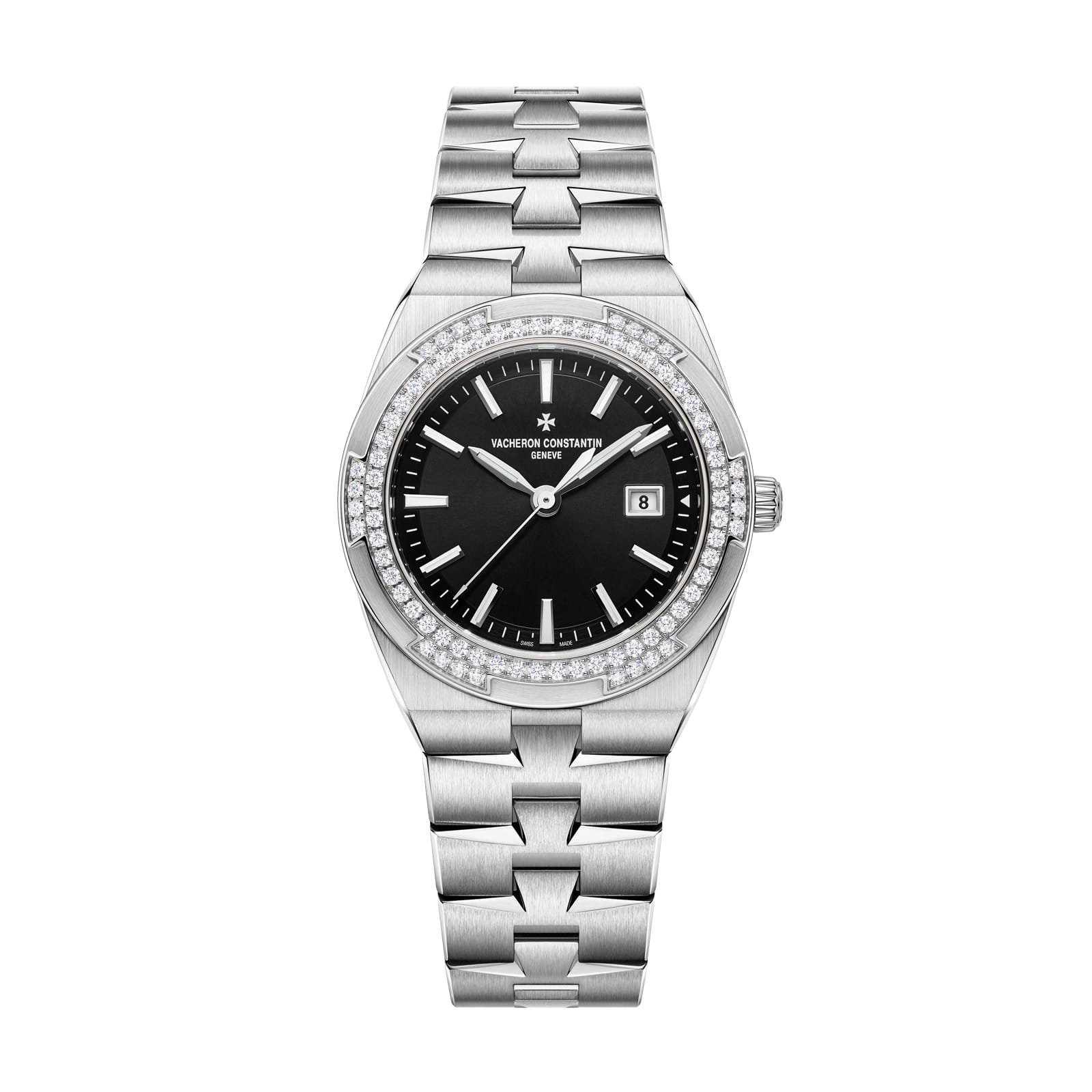 Replica Watches Fake Vacheron Constantin Overseas quartz 33 MM STEEL(1:1 replica)