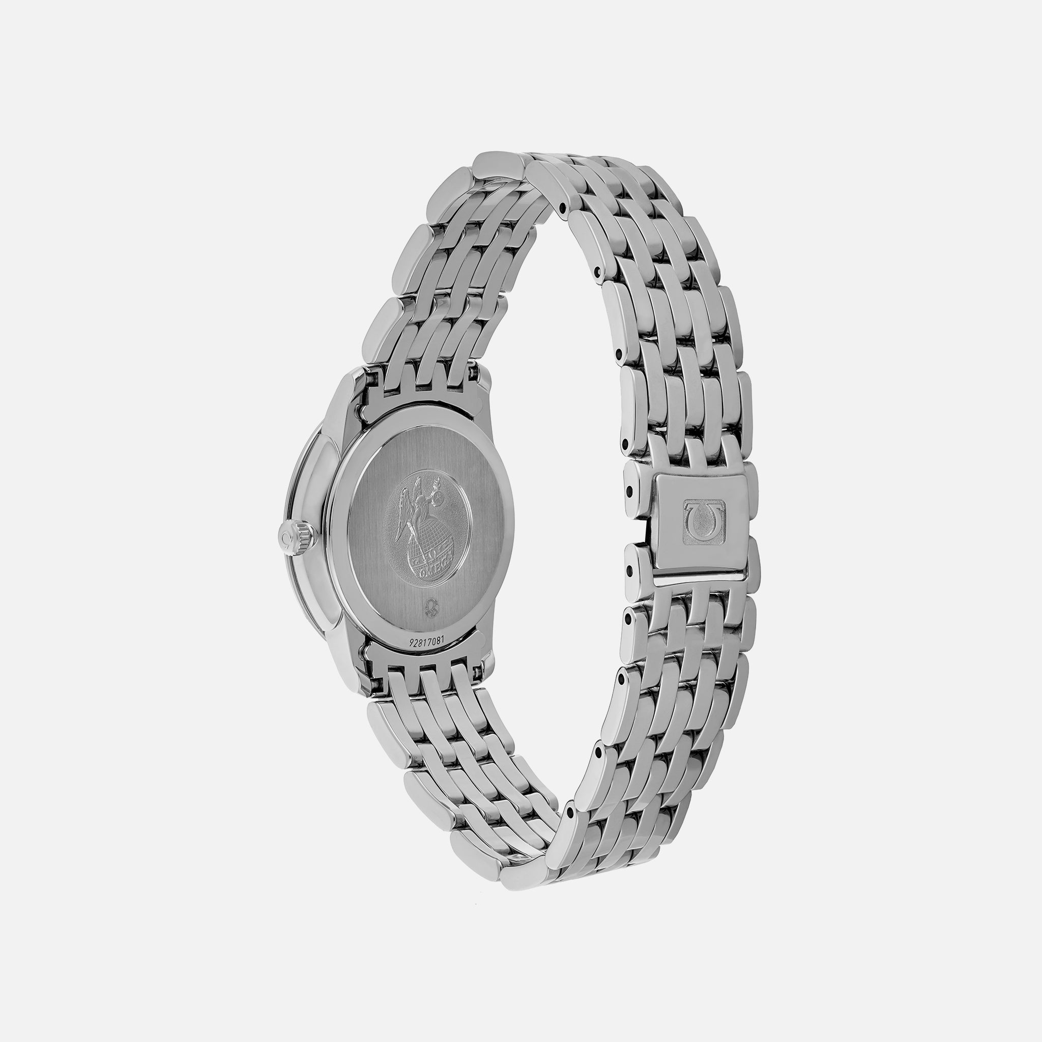 De Ville Prestige Quartz 27.4 mm, Stainless Steel With Diamonds(1:1 replica)