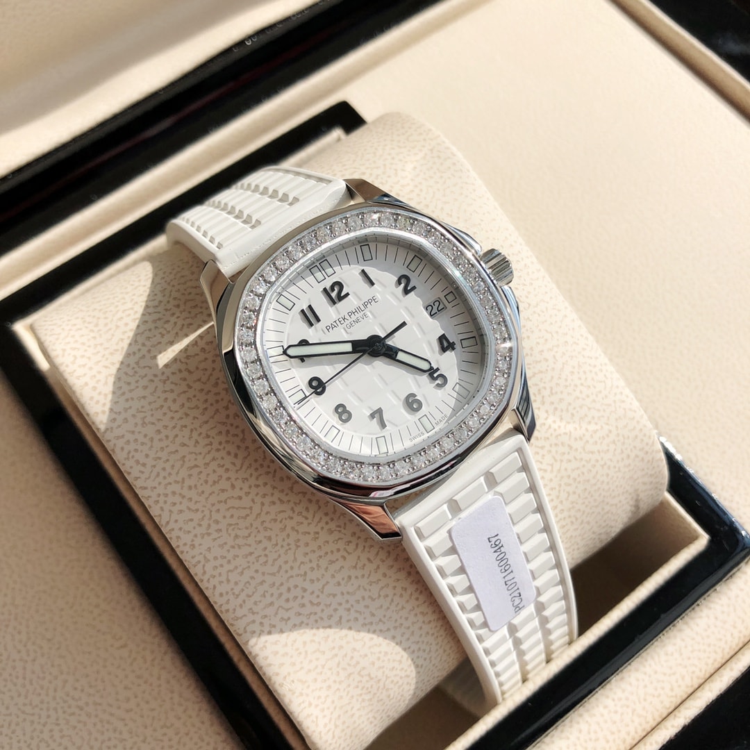 Fake Patek Philippe Replica Watch Aquanaut Ladies Stainless Steel Composite 5067A-024 TWF(1:1 replica)