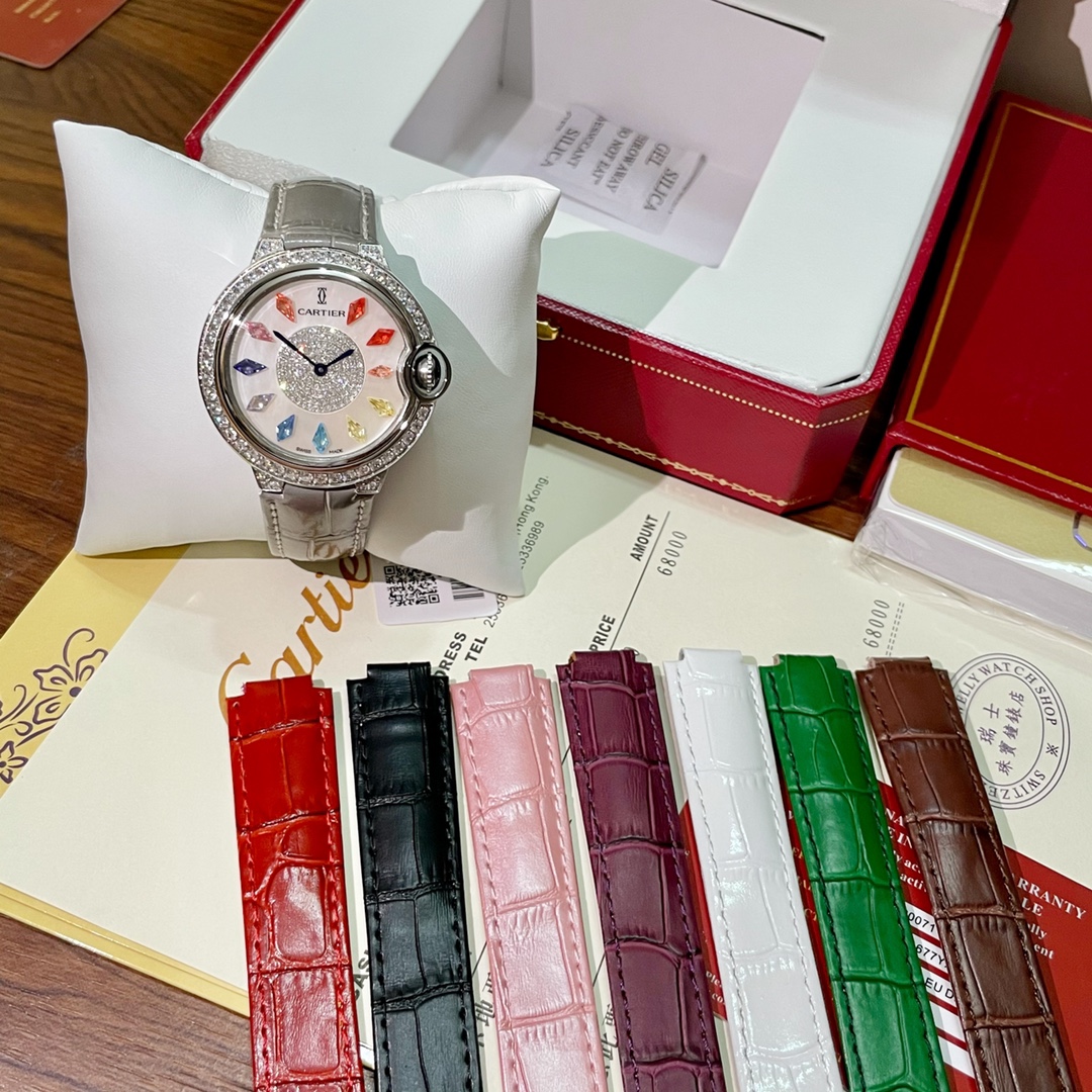 CARTER Blue Balloon Diamond Collection New Rainbow Diamonds(1:1 replica)