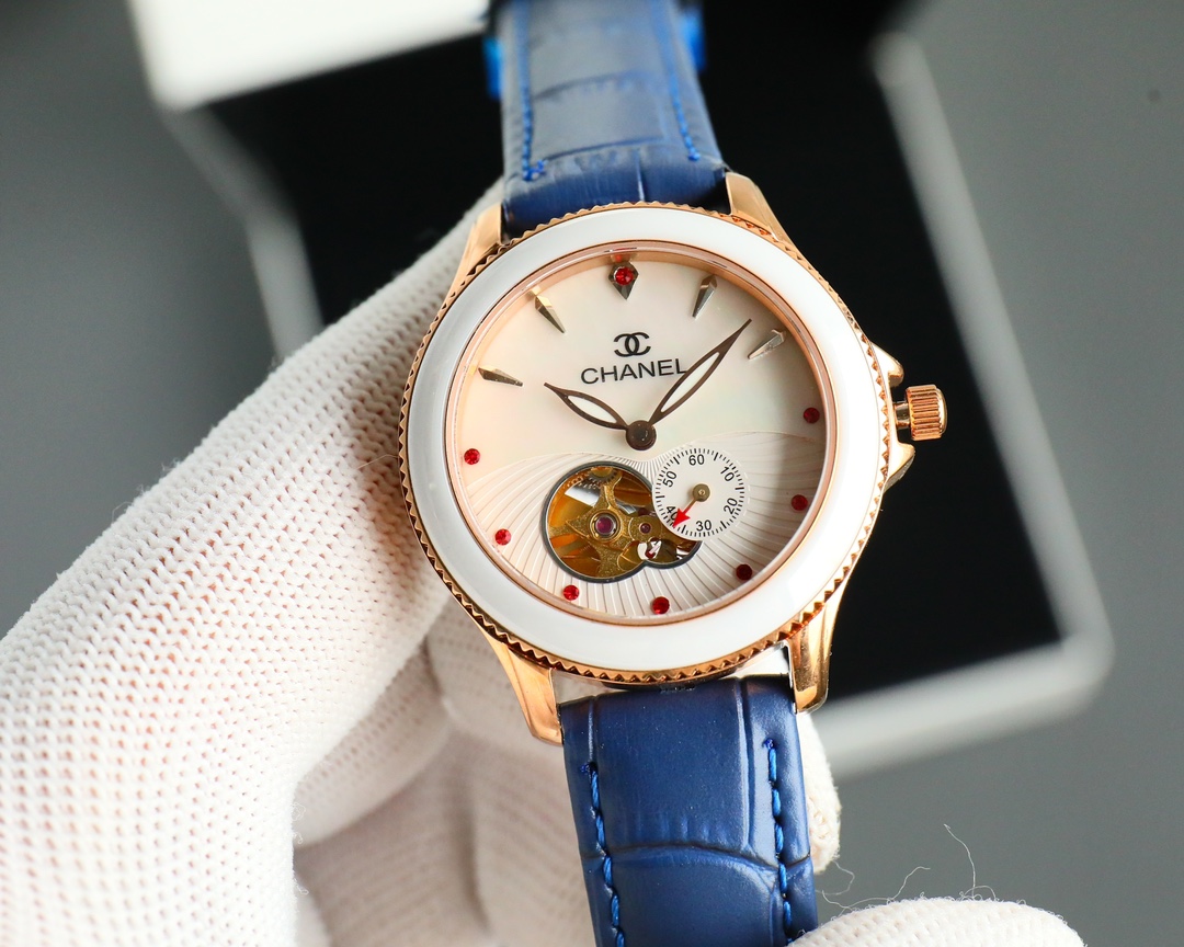 CHANEL🌸🌸🌸🌸 Crafted Jewellery Precision Ceramic Bracelet Diameter 35mm - 1(1:1 replica)