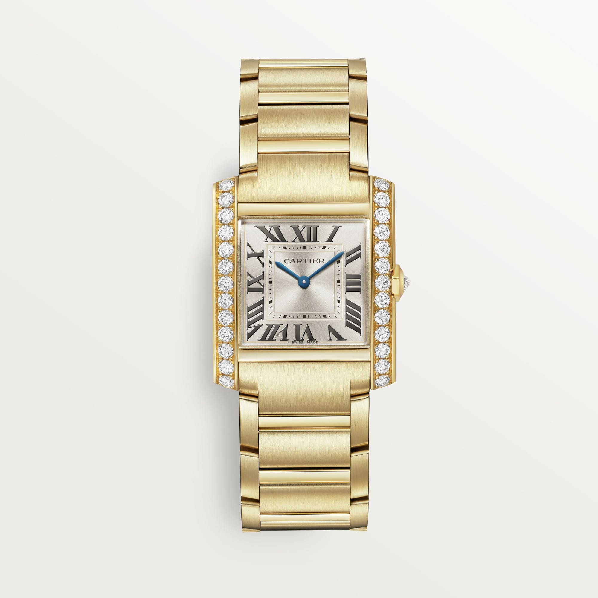 fake cartier watch Tank Francaise medium model quartz movement(1:1 replica)