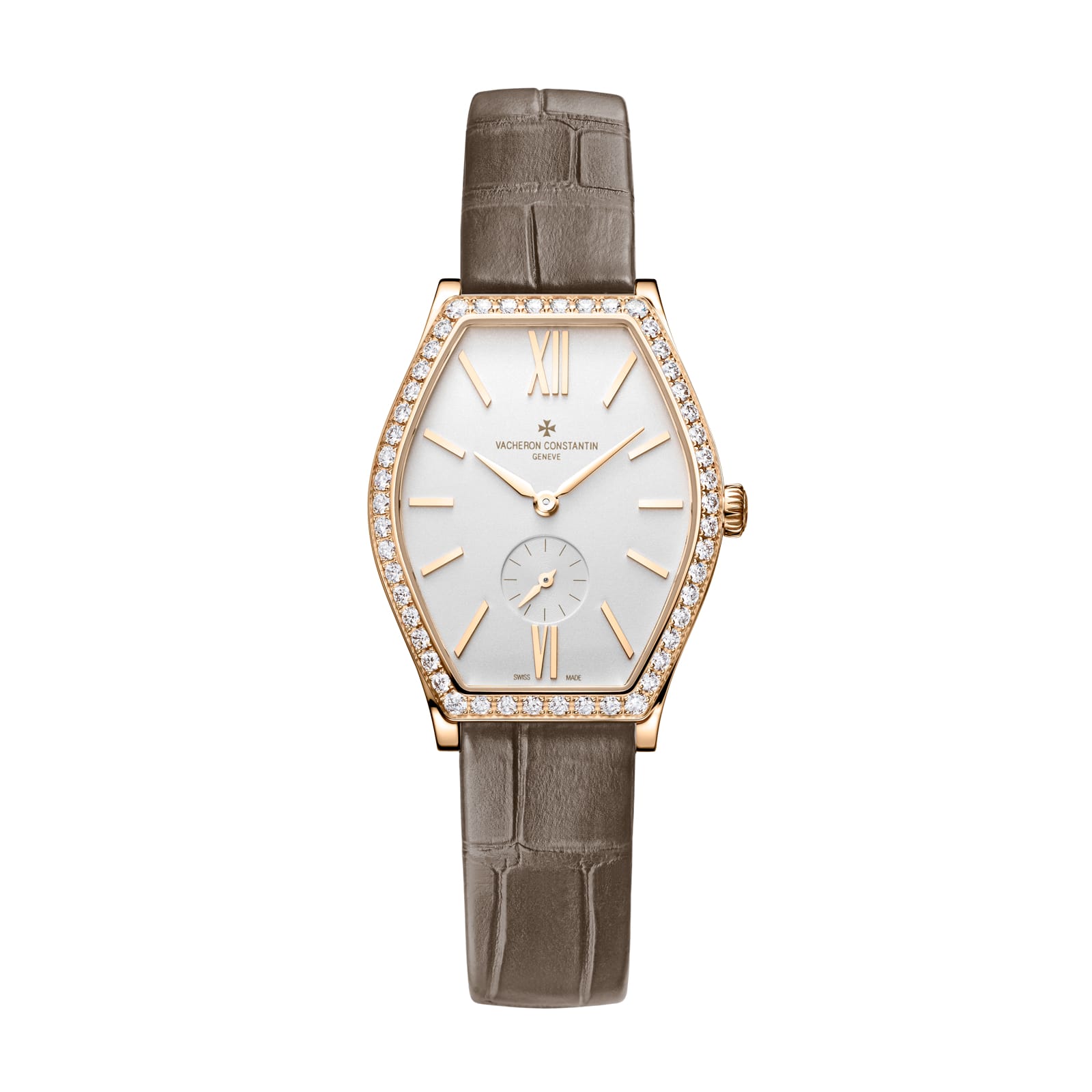 Replica Watches Fake Vacheron Constantin Malte manual-winding 34.4X28.4 MM PINK GOLD(1:1 replica)