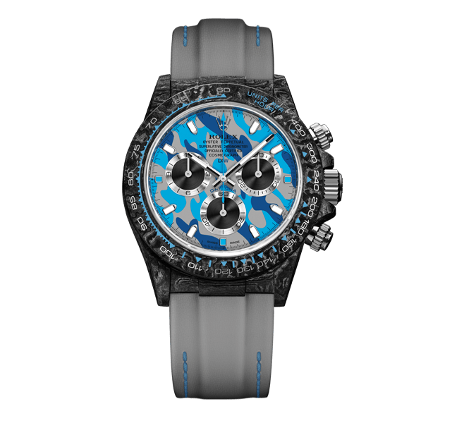ROLEX Diw Daytona military blue 40mm oyster black(1:1 replica)