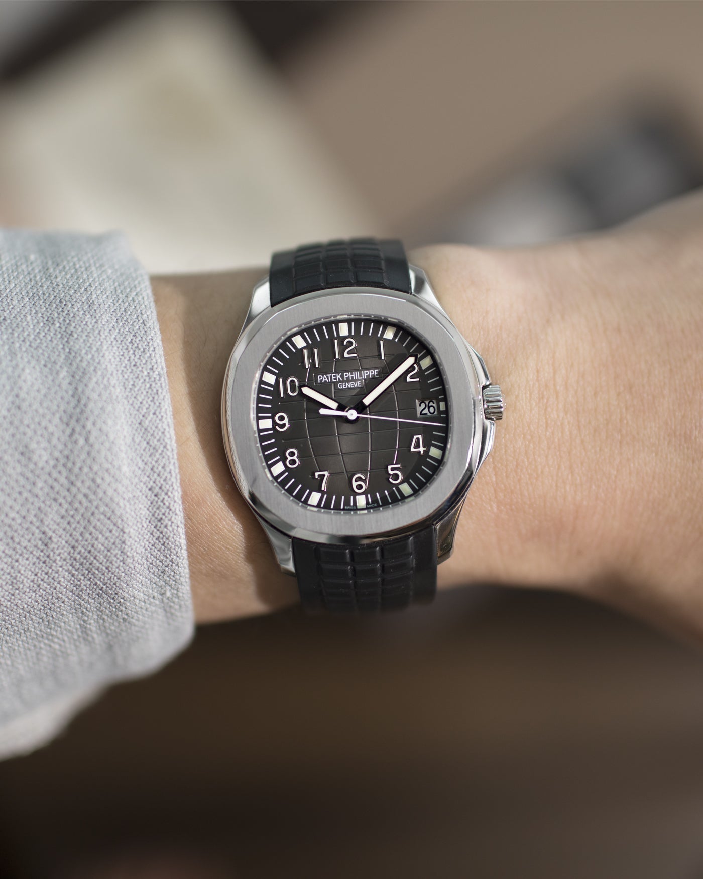 Patek Philippe Aquanaut Aquanaut 5167A-001 / Unworn / Complete Box & Papers(1:1 replica)