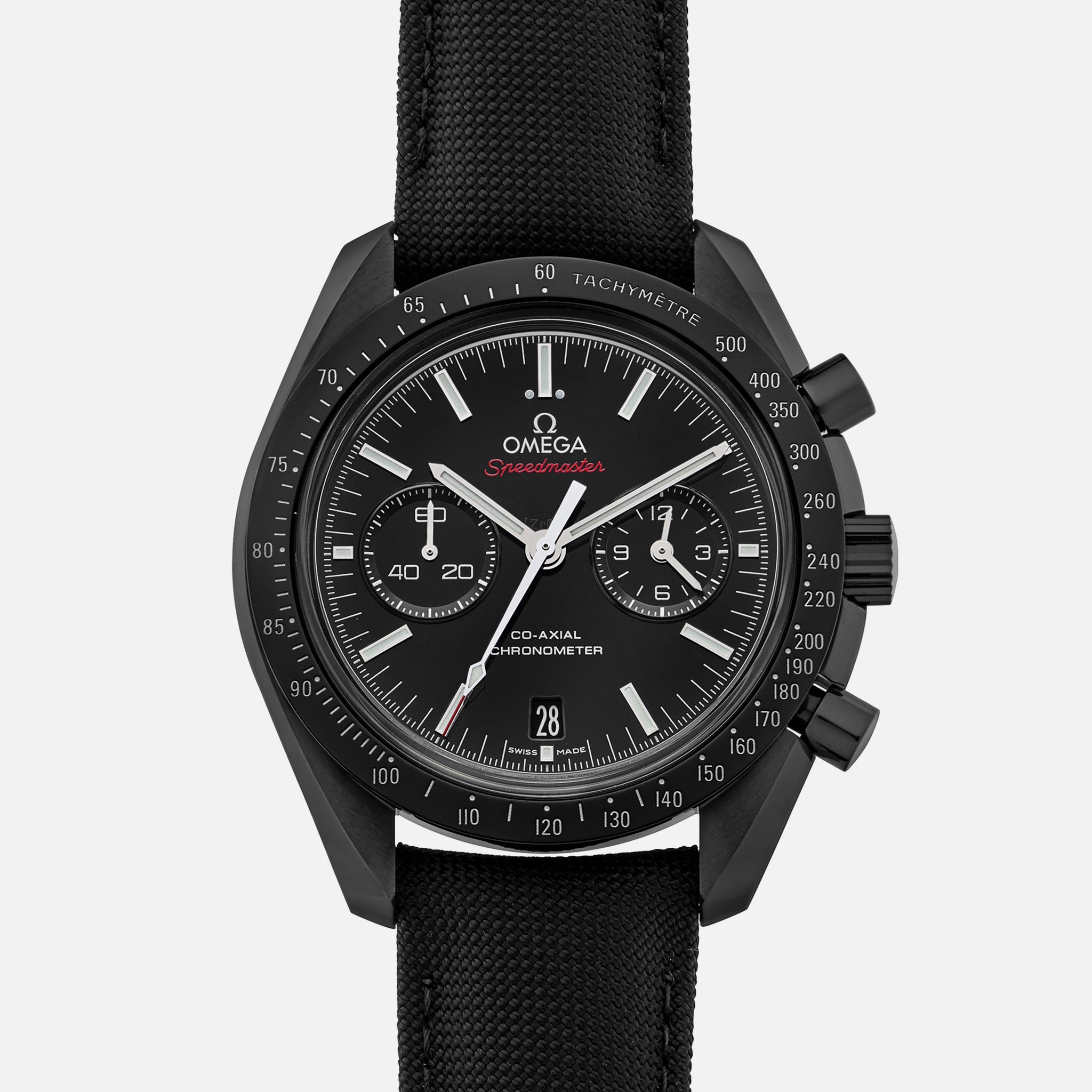 Speedmaster Moonwatch Co-Axial Chronograph 44.25mm 'Dark Side Of The Moon'(1:1 replica)